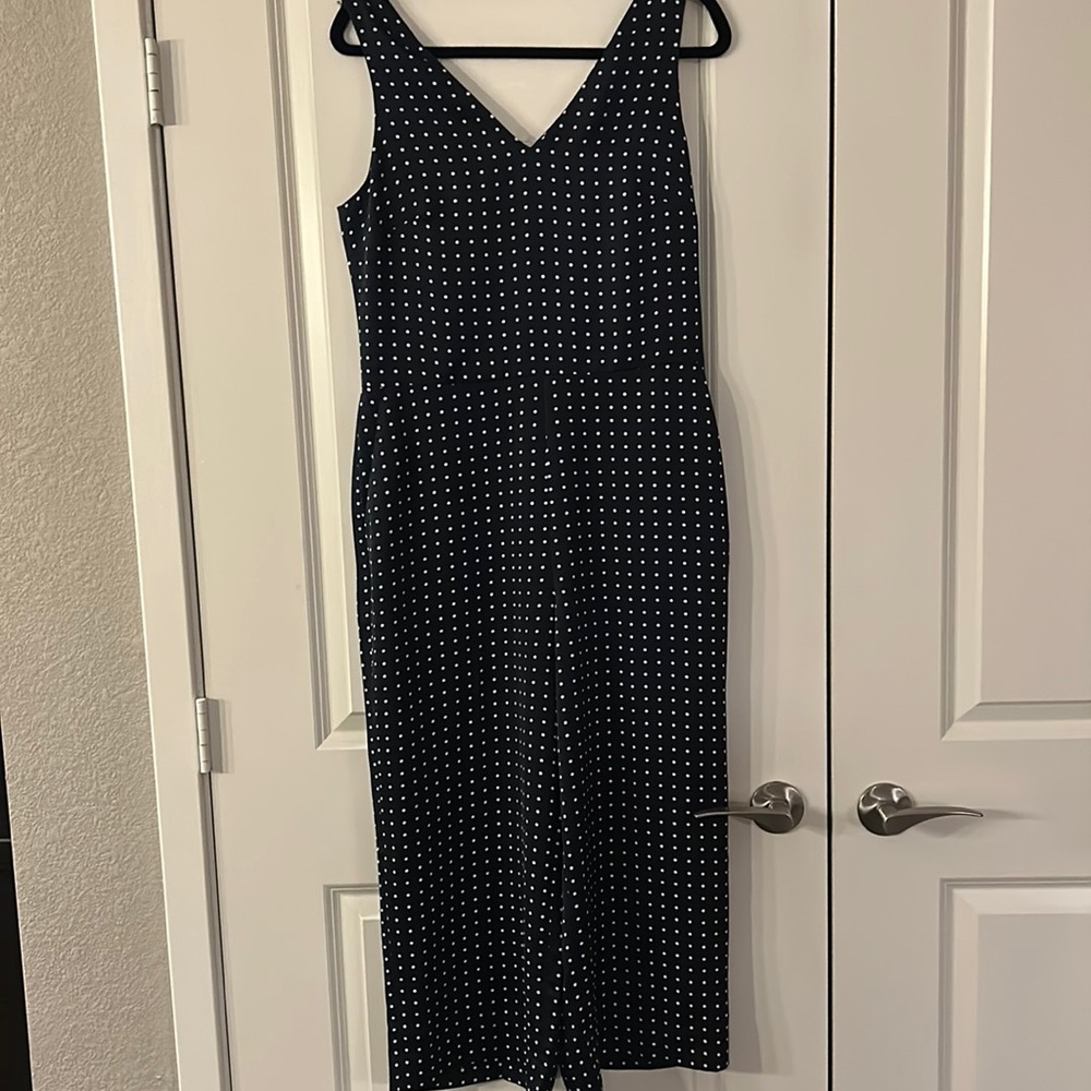BANANA REPUBLIC NWT LUXURY SATIN FABRIC MIDNIGHT BLUE TWISTED BACK CUT OUT